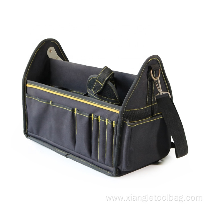 Big Zipped Electrician Carpentry Industry Open Tool Bag